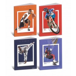 10 quadernoni SPORTCOLOR 80gr varie rigature 10 quadernoni SPORTCOLOR 80gr varie rigature