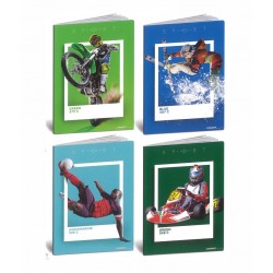 10 quadernoni SPORTCOLOR 80gr varie rigature