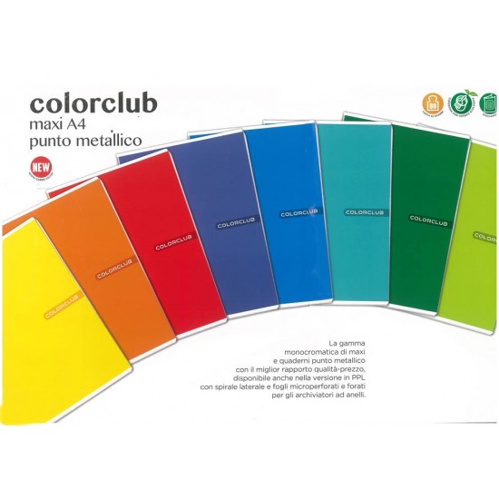 10 quadernoni maxi COLORCLUB