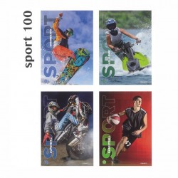 10 quadernoni maxi 100gr SPORT 100