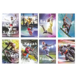 10 quadernoni maxi SPORT 10 quadernoni maxi SPORT