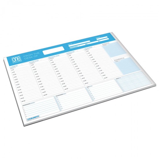 Planner da scrivania 60 fogli 42x30