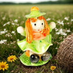 Statuina ceramica BIMBA cm 10