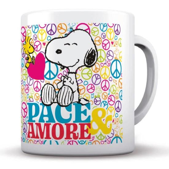Tazza PEANUTS PACE E AMORE