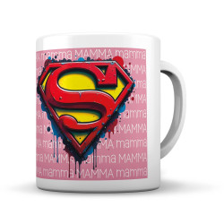 Tazza ceramica SUPER MAMMA 350ml