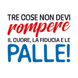 Tazza ceramica TRE COSE NON DEVI ROMPERE 350ml