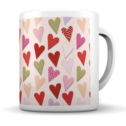 Tazza ceramica CUORICINI 350ml