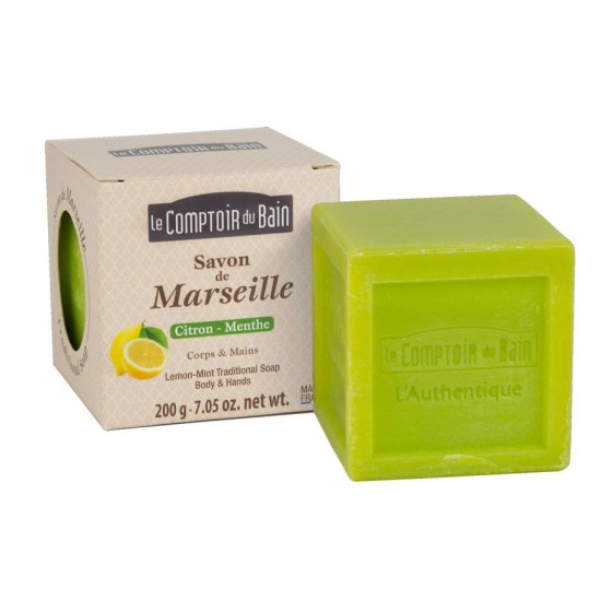 Sapone Marsiglia da bagno LEMON MINT 200gr