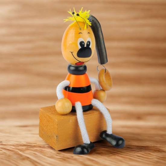 APE in legno con molla