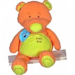 Orso pelouche GIGANTESCO 90cm arancio Orso pelouche GIGANTESCO 90cm arancio