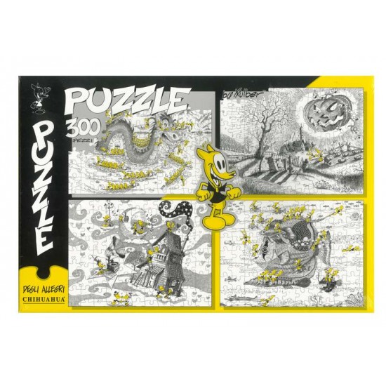 Puzzle degli ALLEGRI CHIHUAHUA 300pz