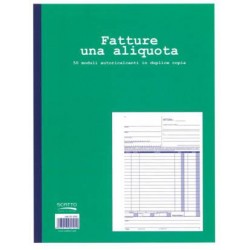 Fattura 1 aliquota A4