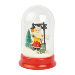 Bolla natale in vetro con neve cm 25 Bolla natale in vetro con neve cm 25