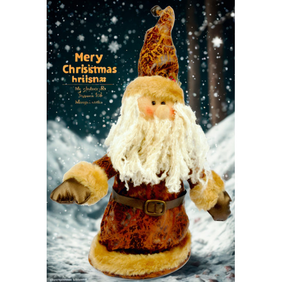 Pupazzo BABBO NATALE cm 30