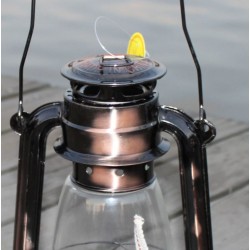 Lampada cherosene MARRONE cm 23 Lampada cherosene MARRONE cm 23