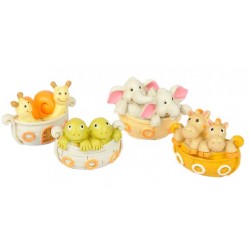 Set 4 animaletti su arca