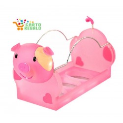 Porta CD maialino rosa Porta CD maialino rosa