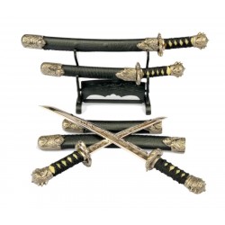 Set sciabole samurai cm 20
