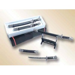 Set sciabole samurai cm 20