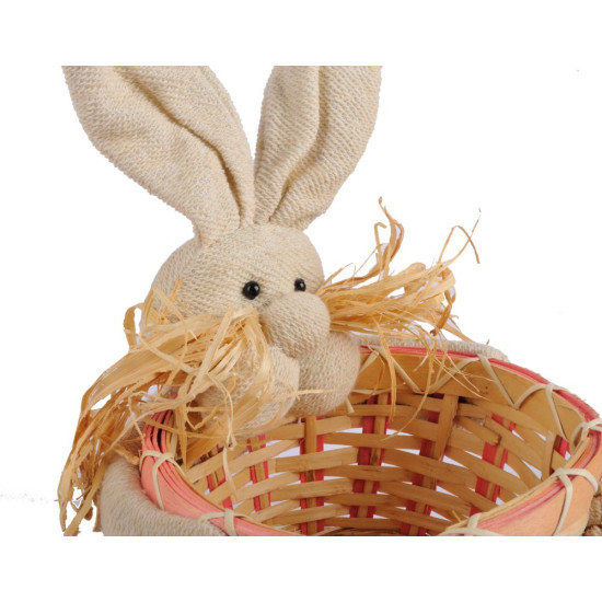 Set 3 cesti CONIGLIETTI ROSA