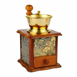 Macinino macina caffè legno e metallo