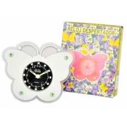 Orologio sveglia FARFALLA cm 12 Orologio sveglia FARFALLA cm 12