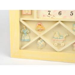 Orologio da parete 30x40 in legno Orologio da parete 30x40 in legno