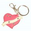Portachiavi CUORE similpelle