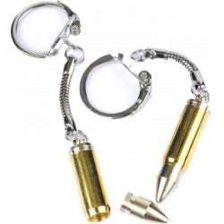 Portachiavi PALLOTTOLA ottone Portachiavi PALLOTTOLA ottone