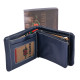 Portafoglio uomo vera pelle vitello El Charro DARK BLU