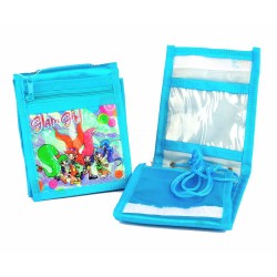 Mini borsellino portamonete AZZURRO