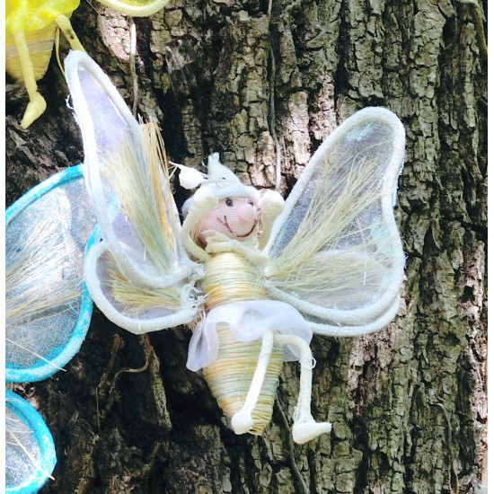 Farfalla BIANCA cm 16
