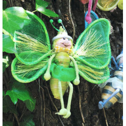 Farfalla VERDE cm 16