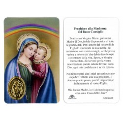 Santino preghiera Madonna dell'aiuto Santino preghiera Madonna dell'aiuto