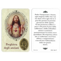 Santino preghiera degli ANZIANI Santino preghiera degli ANZIANI